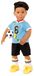 46 cm pop pour garçons, avec tenue de football, articulée, convient aux enfants à partir de 5 ans