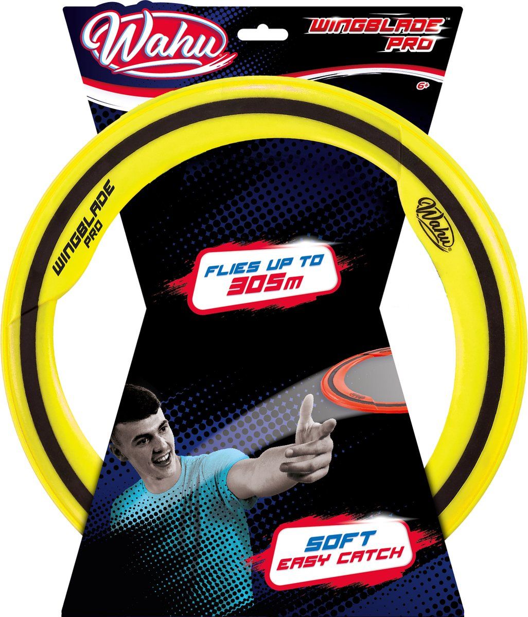 Goliath Wahu WingBlade Pro Frisbee - Geel