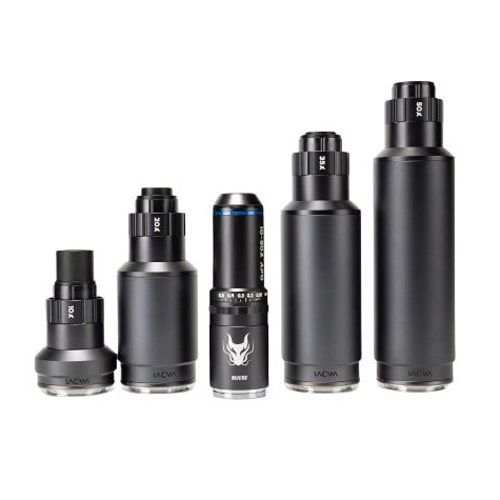 Laowa Aurogon 10-50x FF NA0.5 Supermicro APO Canon RF-mount lens