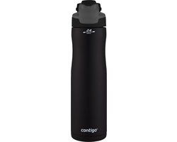 Contigo Autoseal Chill Drinkfles - 720 ml - Mat Zwart