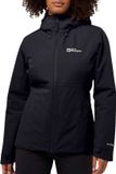 Jack Wolfskin Wisper Insulated Winterjas Dames - Zwart - Maat S