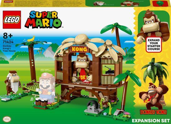 LEGO Super Mario Uitbreidingsset: Donkey Kongs boomhut - 71424