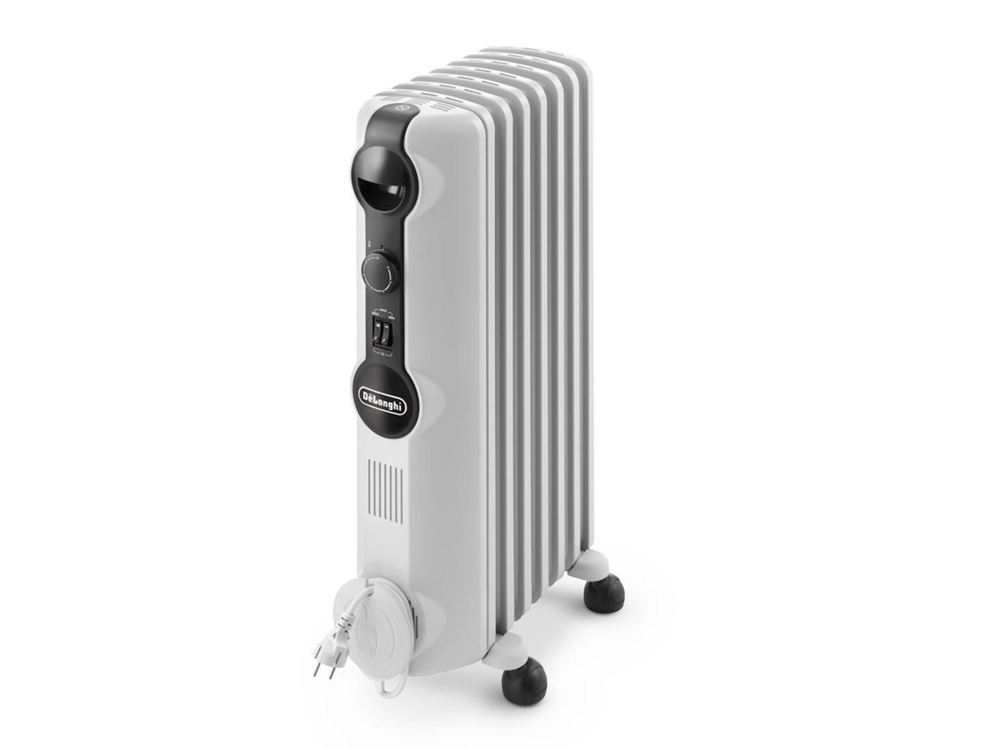 De'Longhi TRRS 0715 Oil Electric Space Heater - 1500W - White