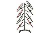 MASSI Presentatiestandaard, aluminium, 8 wielen