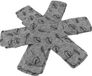Non-woven pot- en pannenbeschermers - Set van 6