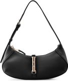 SEIDENFELT MANUFAKTUR Loviisa East-West-Shoulderbag Black zwart