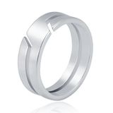 LGT JWLS Zilveren RVS Ring voor Heren