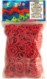 Rainbowloom Elastiekjes - Fuschia - 600 stuks