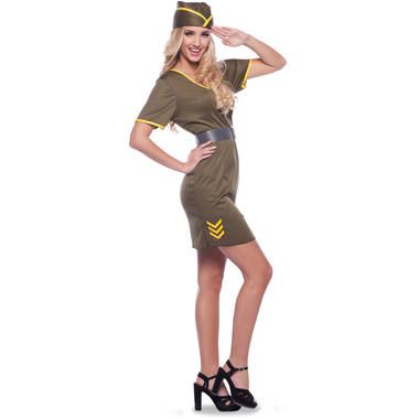 Folat 21940 - Feestkleding - groen - polyester - vrouw