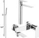 Mexen Zero DS70 set de bain, chrome - 7113DS70-00