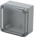 Weidmüller MPC 17/17/10 trsp Boîtier universel 175 x 175 x 100 Polycarbonate Gris clair, Transparent