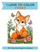 I LOVE TO COLOR: FOXES