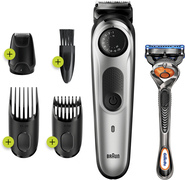 Braun Braun BT5265 Baardtrimmer En Haartrimmer Voor Mannen, 39 Lengte-instellingen, Zwart/Metaalzilver