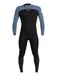 Quiksilver Prologue GBS Zwempak voor heren, ritssluiting op de rug, zwart, 4/3 mm