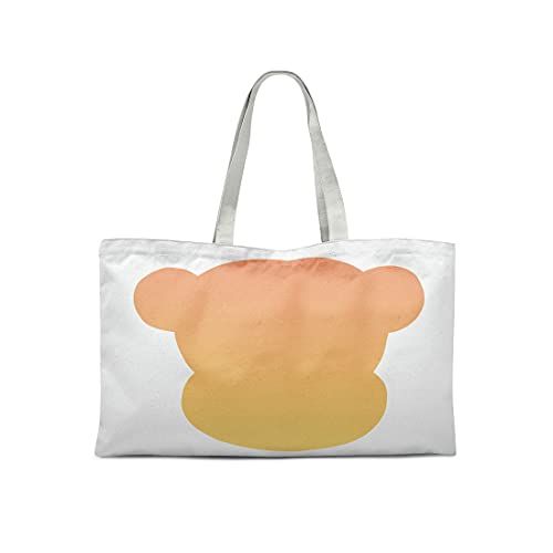 Bonamaison - Herbruikbare Boodschappentas - 100% Katoen - 47x42 cm - Canvas - Turkije