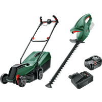 Bosch CityMower 18V-32 + EasyHedgeCut 18-45 Li + Starterset 18V 4,0 Ah