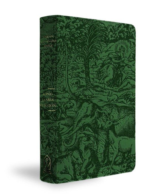 Kjv Majestic Illuminated Bible (emerald Leatherluxe)