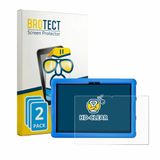 BROTECT - Screenprotector voor Zentality C-710P 10.1" - Folie Beschermfolie transparant 2 Stuks