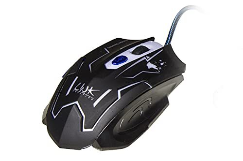 Link Gaming-muis, USB, 6 toetsen, verlicht, 7 kleuren