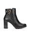 Pikolinos Connelly bottines à talon femme | cuir | noir