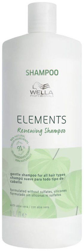 Wella - Zachte Regenererende Shampoo Elements 1000 ml