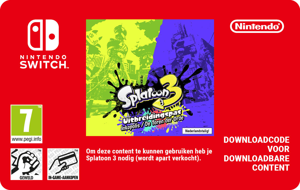 Nintendo voor Splatoon 3 - Switch