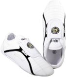 Kwon Taekwondo schoenen voor kinderen - maat 34 - wit - klittenband - leer