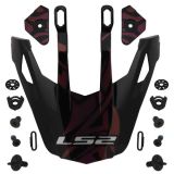LS2 Vizier voor motorcrosshelm MX702 Rangi