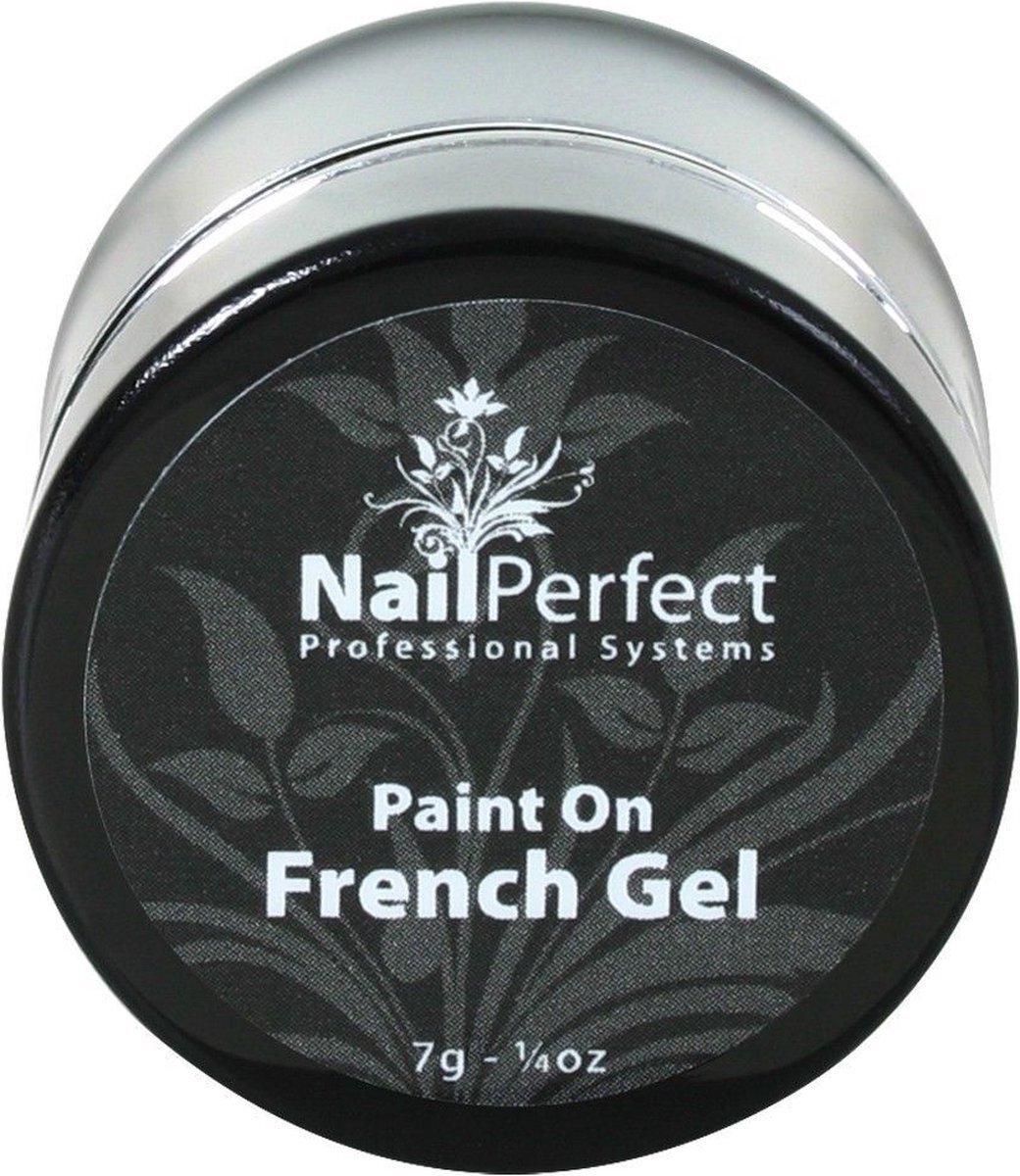 Nailperfect Nail Perfect - Paint On French Gel - White - 7 gr