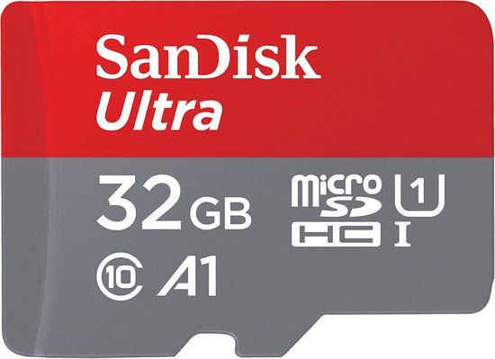 SanDisk Ultra 32GB microSDHC - UHS-I & A1 with Adapter