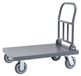 Chariot plateforme 500 kg, pliable, 90x60 cm, avec surface antidérapante