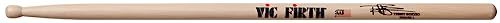 Vic Firth Signature Series Drumsticks - Terry Bozzio ' Phase 1' - American Hickory - Wood Tip