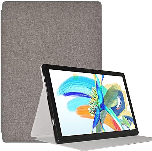 YHFZR Hoes voor Teclast M40 Pro, Slanke Lichtgewicht Smart Shell Folio Hoes met Standaardfunctie voor Teclast M40 Pro 10.1 Inch, Grijs