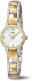 Boccia Titanium 3277.02 horloge - Titanium - Goud en zilverkleurig - Ø 22