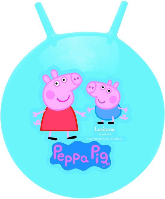 Lexibook Peppa Pig Opblaasbare Skippybal 18' / 45cm BLEU