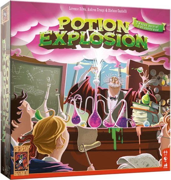 999 Games Potion Explosion Bordspel - Nieuwe versie - 999 Games - Strategisch spel - Educatief spel - Nederlands