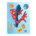 Dekora - Eetbaar Hostiesilhouet met Spiderman Ontwerp - A5 Taartdecoratie - Ideaal voor Verjaardagen en Feesten 14,8x21cm