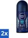 Nivea Men Déodorant Roll-on Dry Fresh 48 Uur Lang Werkend - 50 ml - 2 Stuks