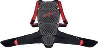 Alpinestars Nucleon KR-Cell rugprotector Unisex Zwart/Rood L