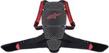 Alpinestars Nucleon KR-Cell rugprotector Unisex Zwart/Rood L