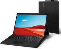Spigen Stand Folio Hoes Geschikt voor Microsoft Surface Pro 8 - Book Case met Standaard - Zwart