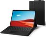 Spigen Stand Folio Hoes Geschikt voor Microsoft Surface Pro 8 - Book Case met Standaard - Zwart