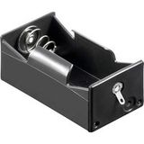 Goobay 12457 Support de batterie 1x D (mono) Connexion à souder