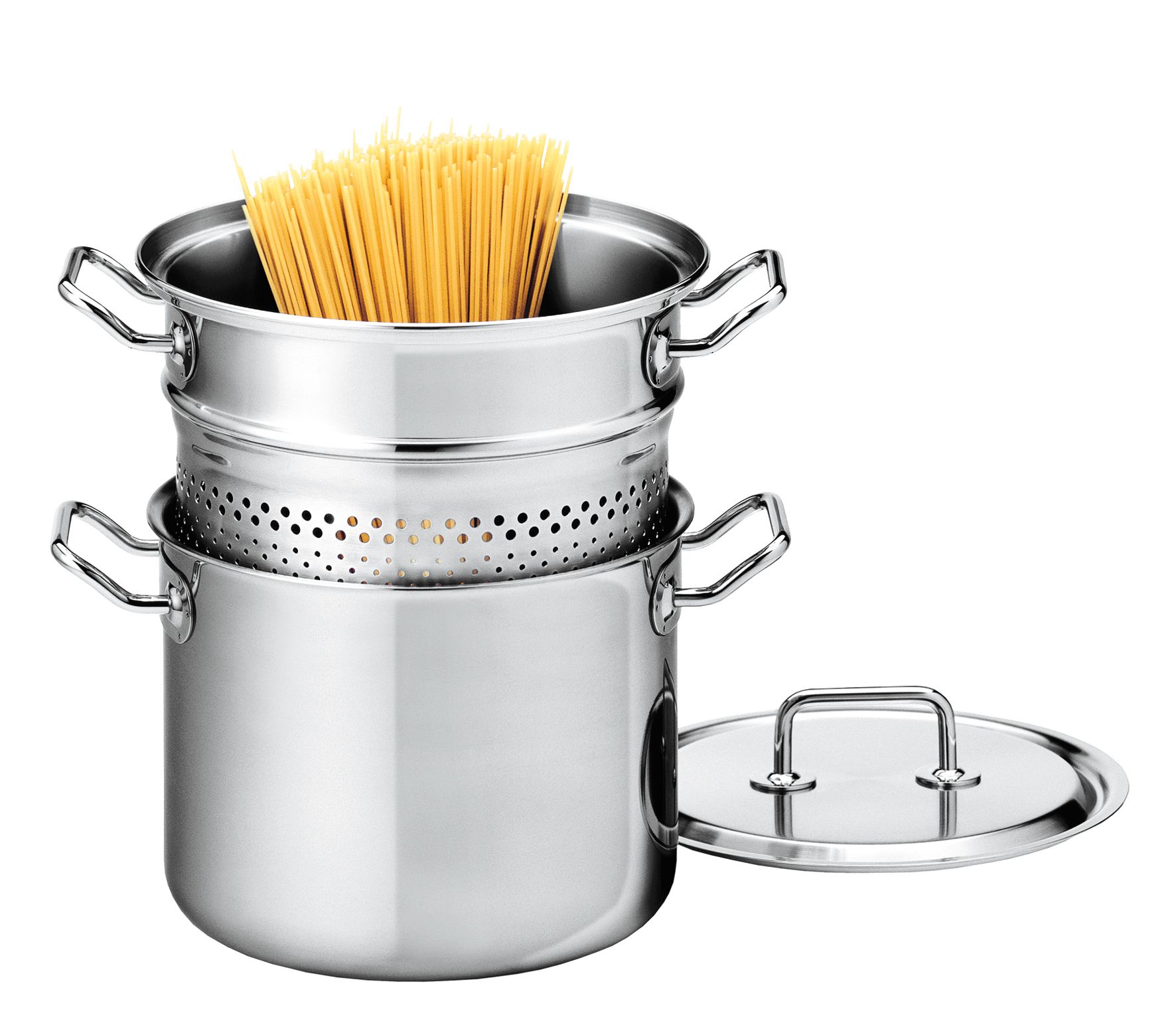 Spring Brigade Premium Pan - 220 mm - 6.5 liter - Roestvrijstaal