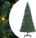 vidaXL Kunstkerstboom met ingebouwde verlichting, groen, 500 cm, PVC