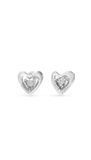 Joyeria GUESS GUESS BEAUTIFUL STEEL EARRINGS HEARTS BELOVED JUBE05024JWRHT/U
