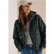Manteau avec laine et imprimé léopard