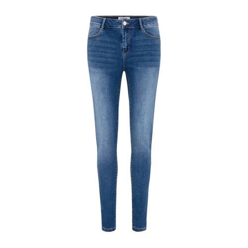 Morgan skinny jeans medium blue denim