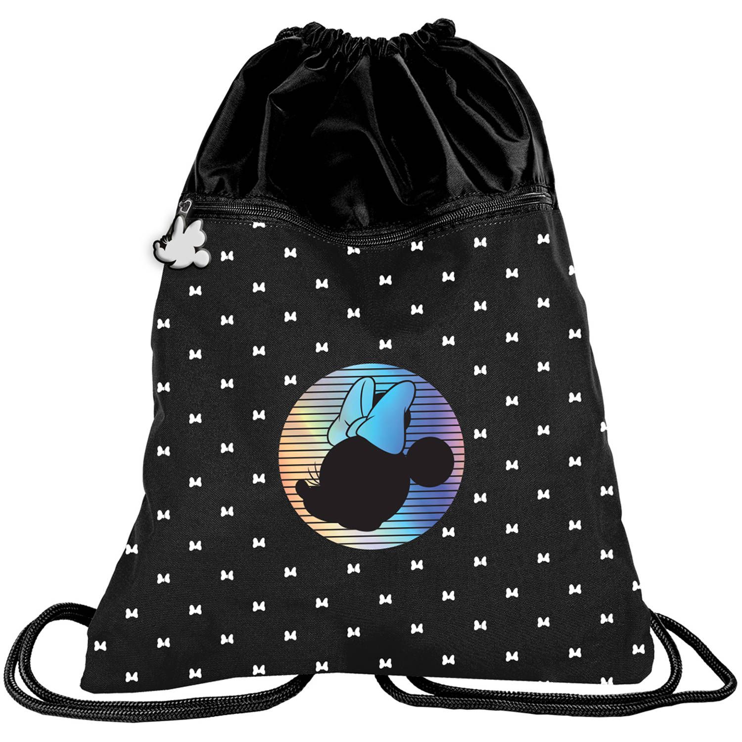 Disney Gymbag, Shine - 47 x 37 cm - Polyester - Zwart