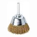 Lessmann Bekerborstel Ø 50 mm schacht 6 mm draaddikte 0,2 mm